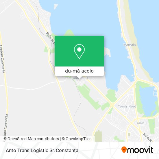 Hartă Anto Trans Logistic Sr