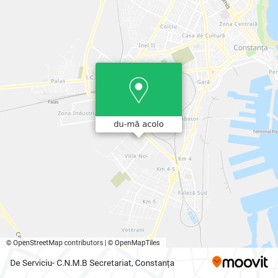 Hartă De Serviciu- C.N.M.B Secretariat