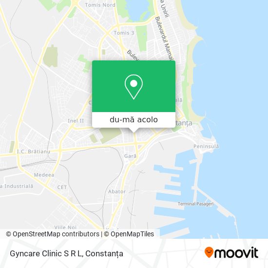 Hartă Gyncare Clinic S R L