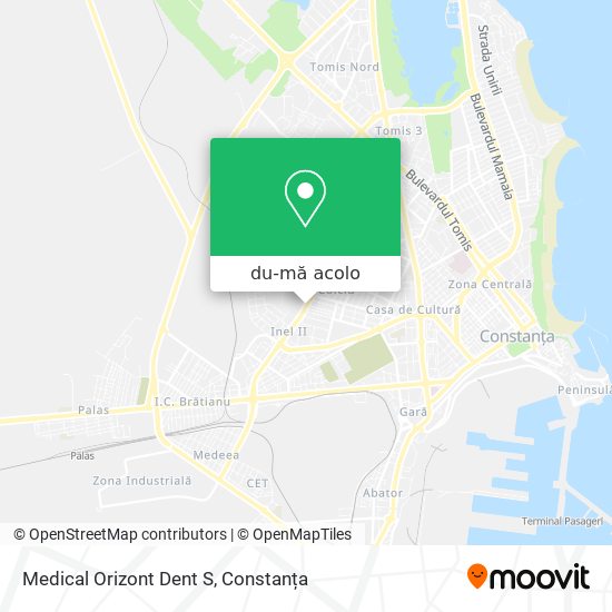 Hartă Medical Orizont Dent S