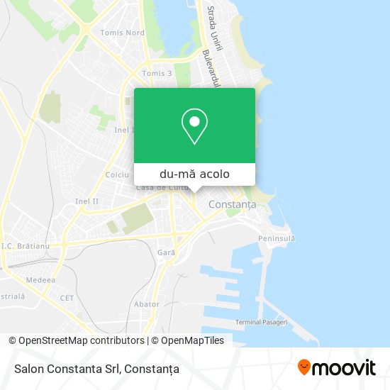 Hartă Salon Constanta Srl