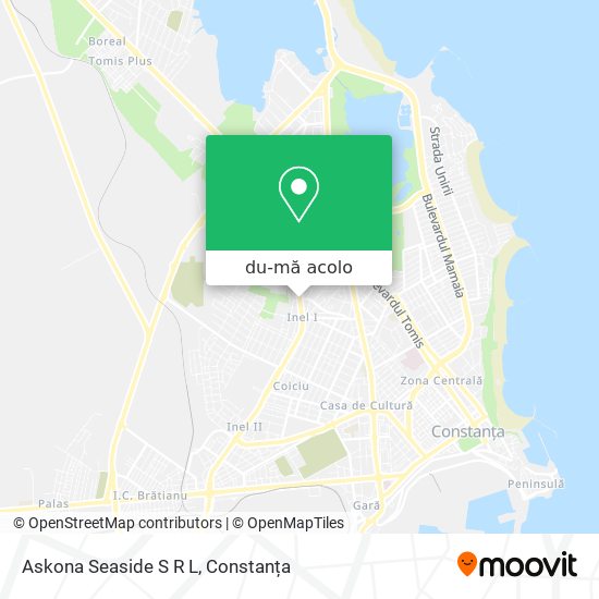 Hartă Askona Seaside S R L