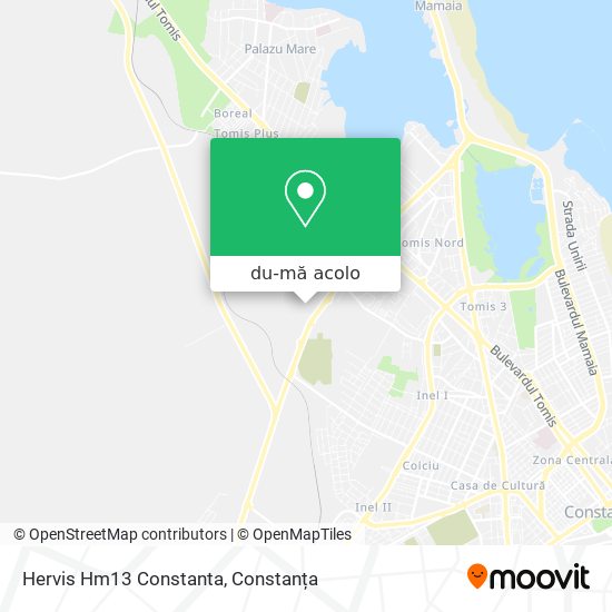Hartă Hervis Hm13 Constanta