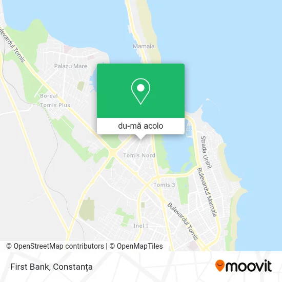 Hartă First Bank