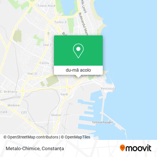 Hartă Metalo-Chimice