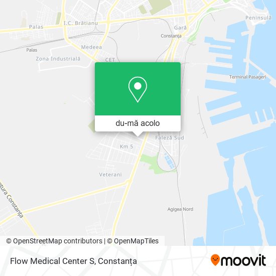 Hartă Flow Medical Center S