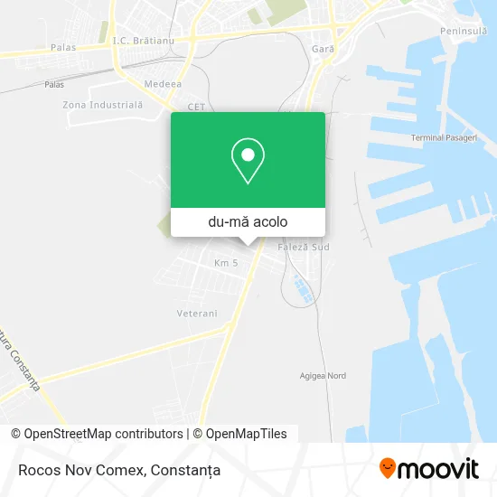 Hartă Rocos Nov Comex