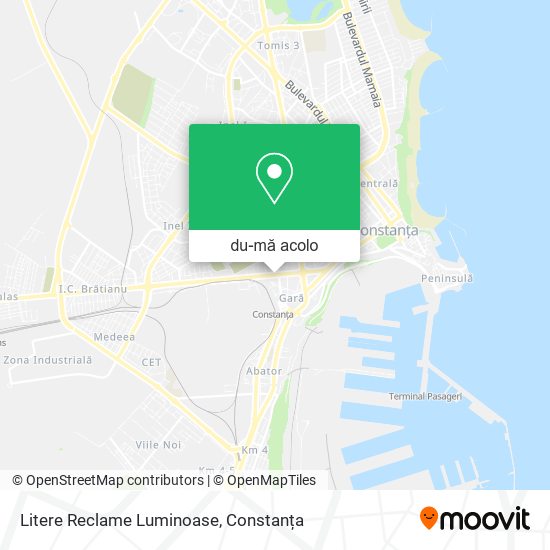 Hartă Litere Reclame Luminoase