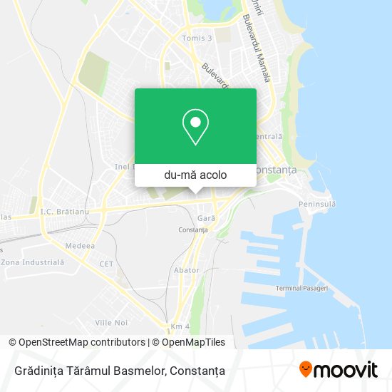 Hartă Grădinița Tărâmul Basmelor