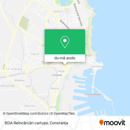 Hartă BDA-Reîncărcări cartușe