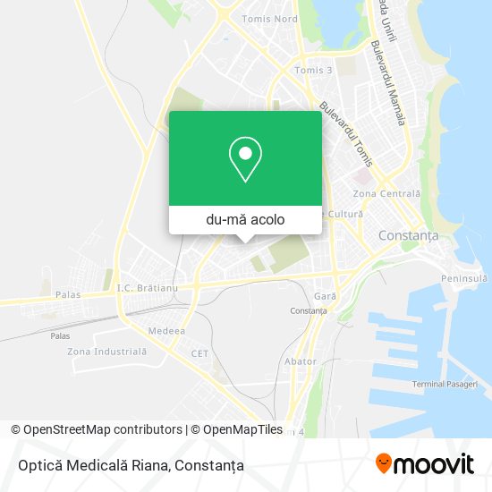 Hartă Optică Medicală Riana