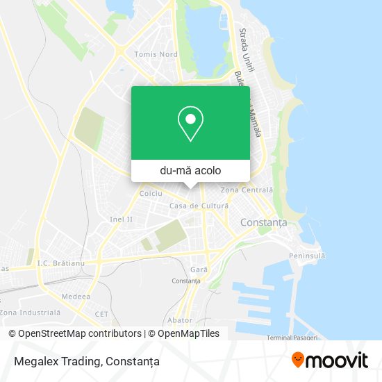 Hartă Megalex Trading