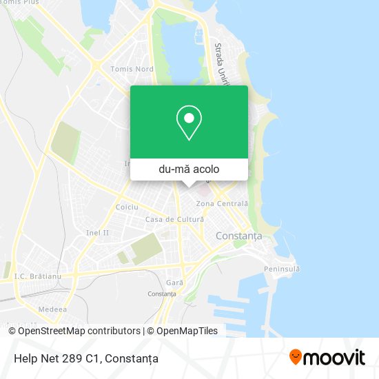 Hartă Help Net 289 C1