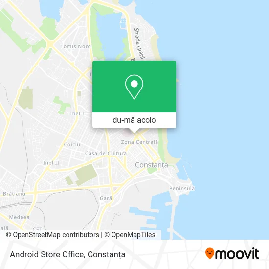 Hartă Android Store Office