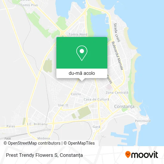 Hartă Prest Trendy Flowers S