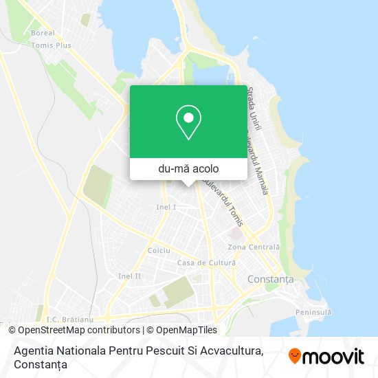 Hartă Agentia Nationala Pentru Pescuit Si Acvacultura