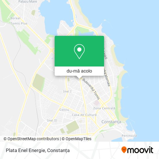 Hartă Plata Enel Energie
