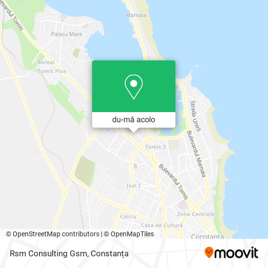 Hartă Rsm Consulting Gsm
