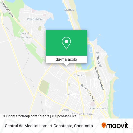 Hartă Centrul de Meditatii smart Constanta
