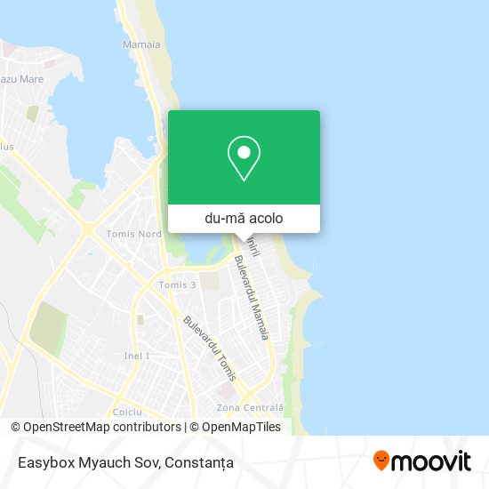 Hartă Easybox Myauch Sov