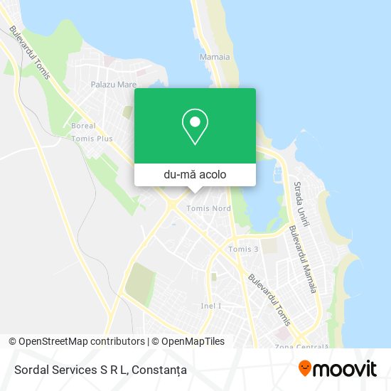 Hartă Sordal Services S R L
