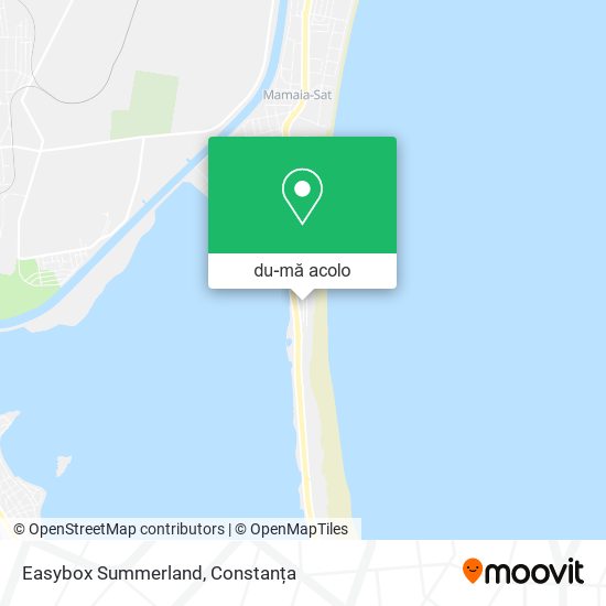 Hartă Easybox Summerland