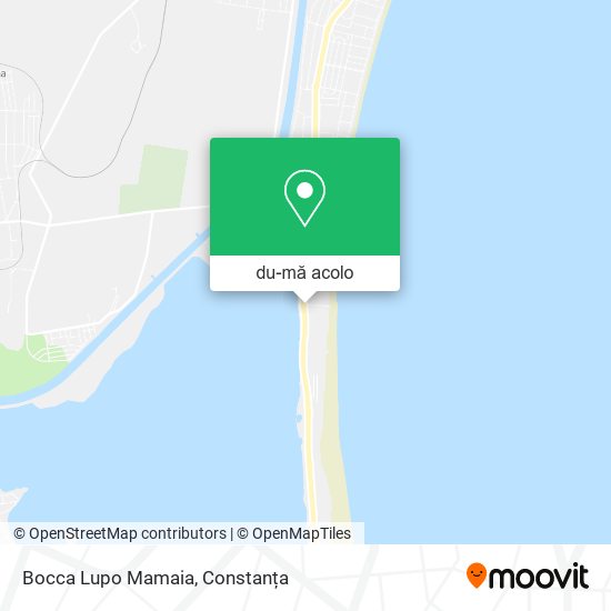 Hartă Bocca Lupo Mamaia