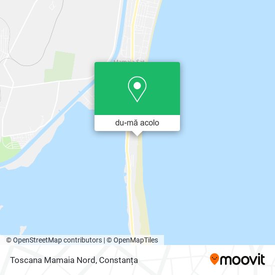 Hartă Toscana Mamaia Nord