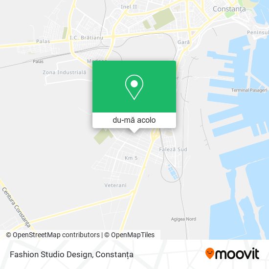 Hartă Fashion Studio Design