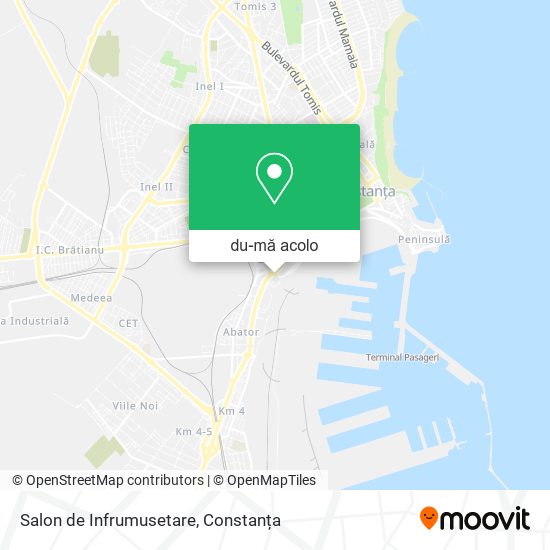 Hartă Salon de Infrumusetare