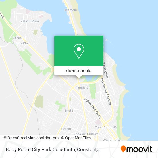 Hartă Baby Room City Park Constanta