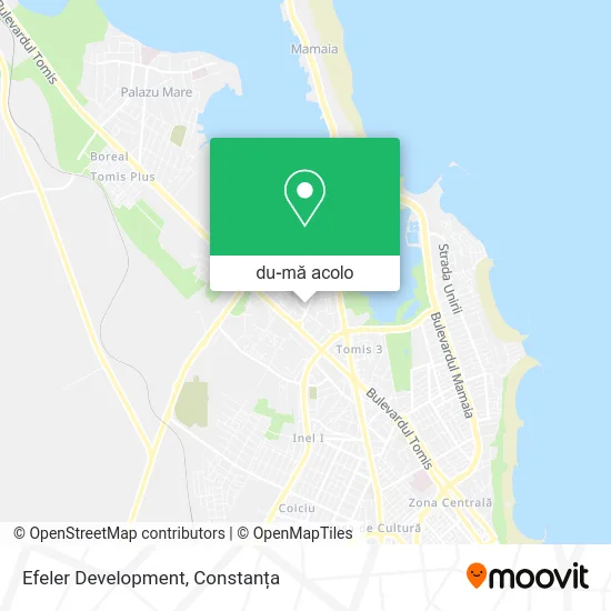 Hartă Efeler Development