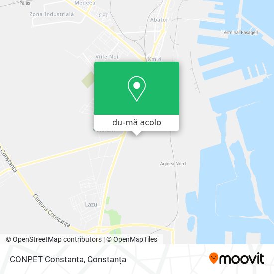 Hartă CONPET Constanta