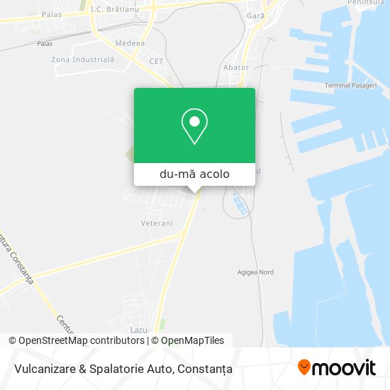 Hartă Vulcanizare & Spalatorie Auto
