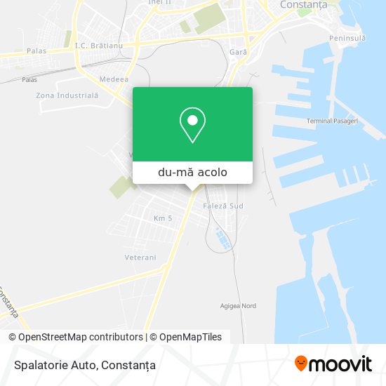 Hartă Spalatorie Auto
