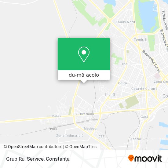 Hartă Grup Rul Service