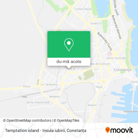 Hartă Temptation island - Insula iubirii