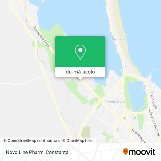 Hartă Novo Line Pharm