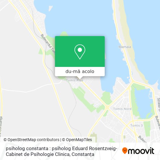 Hartă psiholog constanta : psiholog Eduard Rosentzveig-Cabinet de Psihologie Clinica