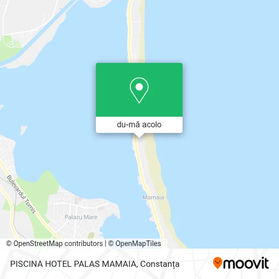 Hartă PISCINA HOTEL PALAS MAMAIA