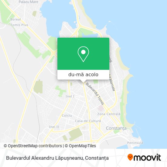 Hartă Bulevardul Alexandru Lăpușneanu