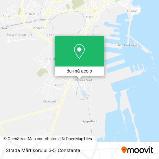 Hartă Strada Mărțișorului 3-5