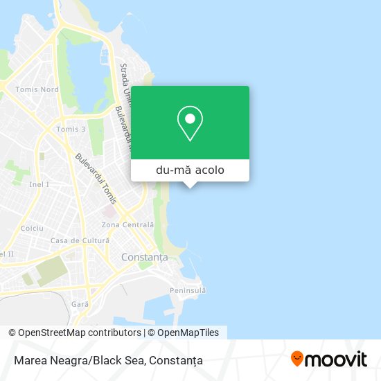 Hartă Marea Neagra/Black Sea