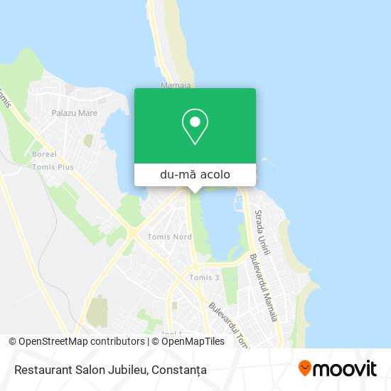 Hartă Restaurant Salon Jubileu