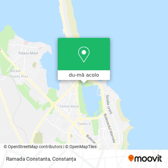 Hartă Ramada Constanta