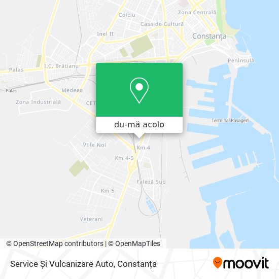 Hartă Service Și Vulcanizare Auto