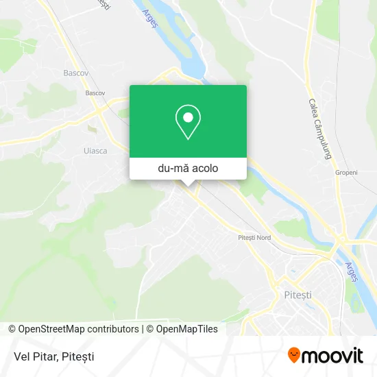 Hartă Vel Pitar