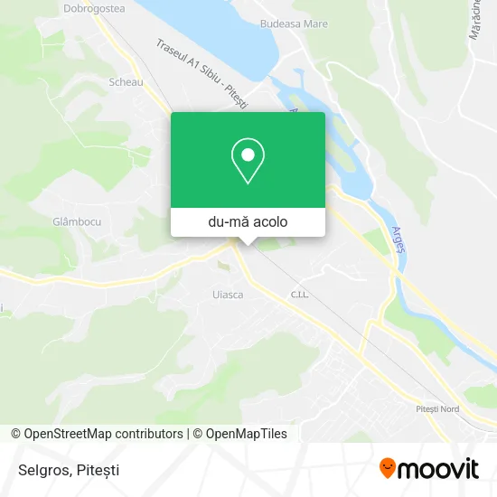 Hartă Selgros