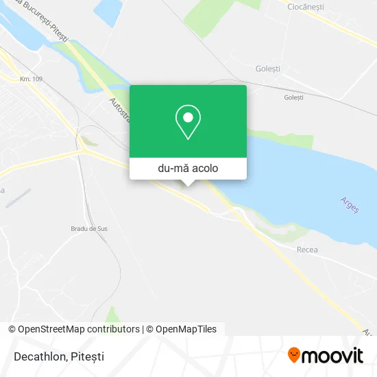 Hartă Decathlon