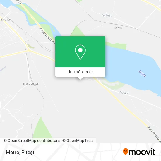 Hartă Metro